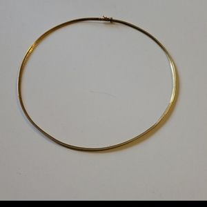 10k herringbone necklace